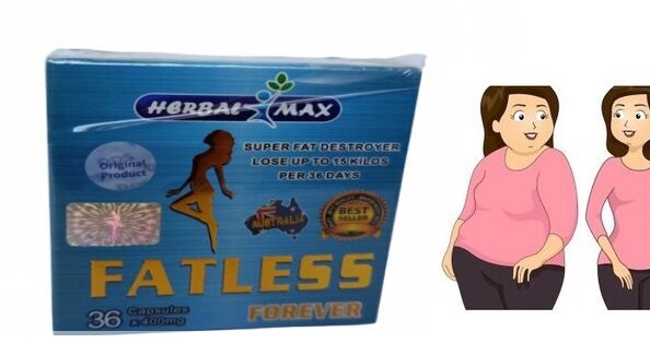 فات ليس 36 كبسولة لحرق الدهون