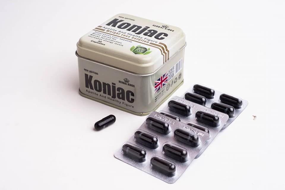 كبسولات كونجاك لحرق الدهون العنيدة