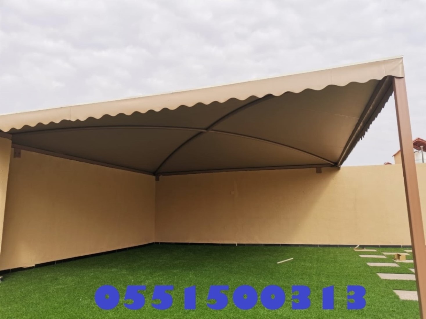 مظلات مواقف السيارات مظلات سواتر بوثلين