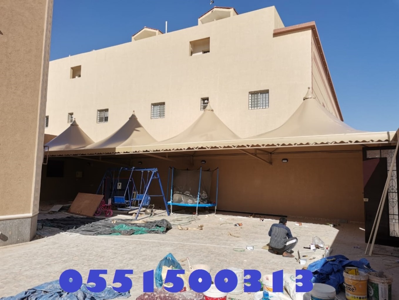 مظلات برجولات مظلات لكسان سواتر ,هناجر