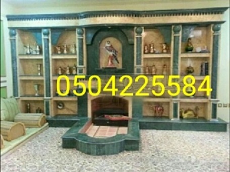 جلسات خارجيه مميزة ,ديكورات مشبات,افرن بيتزا, مشب