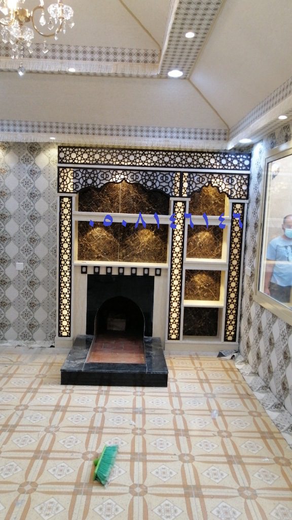 ديكور مشب خشب