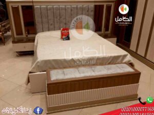 غرف نوم مودرن دمياط 2024 باجدد واجرء الالوان الجمي