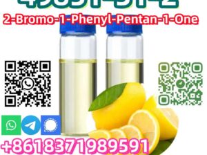 2-Bromo-1-Phenyl-Pentan-1-One Yellow Liquid CAS 49