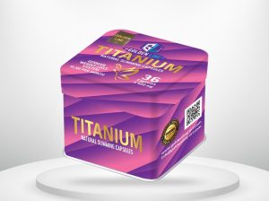 GOLDEN LINE TITANIUM 36 Capsules كبسولات تيتانيوم
