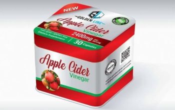 كبسولات APPLE CIDER VINEGAR للتخسيس من جولدن لاين