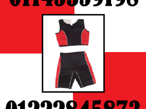 بدلة التخسيس قطعتين – نحت الجسم يبدأ من هنا! 🔥🖤