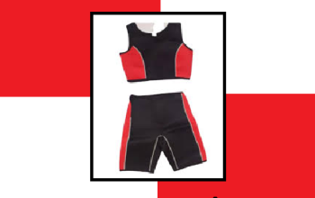 بدلة التخسيس قطعتين – نحت الجسم يبدأ من هنا! 🔥🖤