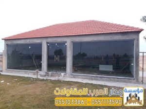 تركيب ملحق اسمنت بورد جودة عالية وسرعة في التنفيذ