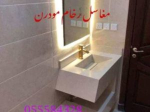 مغاسل رخام , ديكور مغاسل حديثة ، مغاسل حمامات