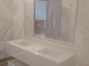 مغاسل رخام , ديكورات حمامات فاخرة