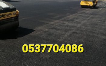 أعمال اسفلت بالرياض ، تخطيط الطرق و شارات السلامة