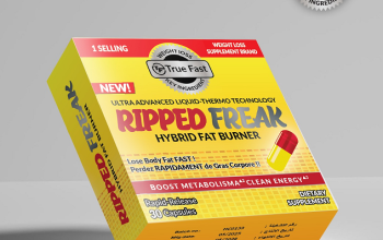 كبسولات رابيد فريك Ripped Freak لحرق الدهون وتكميم