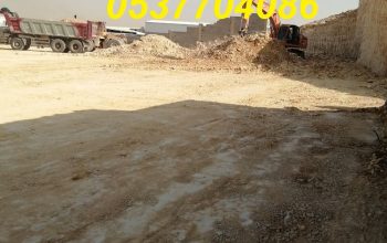 مقاول حفر و سفلتة طرق بالرياض 0537704086