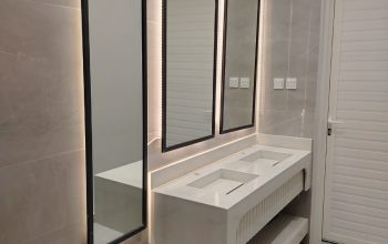مغاسل رخام ، ديكورات حمامات فاخرة