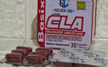 كبسولات CLA LIPO6 للتخسيس من جولدن لاين