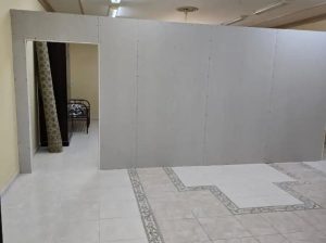 تركيب ألواح اسمنت بورد في الرياض – واجهات، جدران،