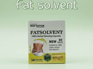 خسارة الوزن بقت أسهل وأسرع مع كبسولات FAT SOLVENT