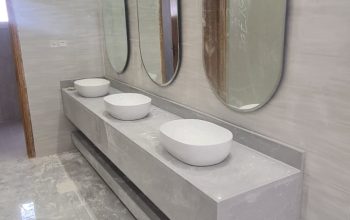 مغاسل رخام , ديكورات مغاسل حمامات جديدة