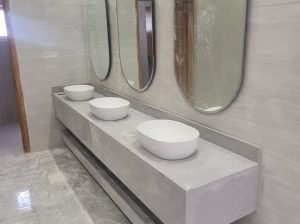 مغاسل رخام , ديكورات حمامات فاخرة