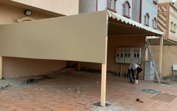 مظلات قماش PVC ضد الشمس والمطر