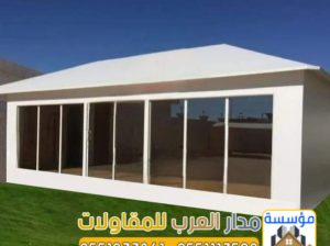 تفصيل خيم زجاج واجهة زجاجية – خيام ملكية زجاج