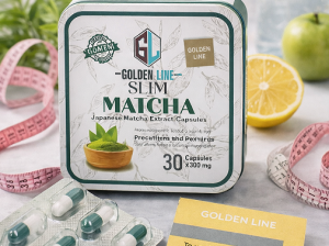 كبسولات جولدن لاين ماتشا – الحل الذكي لحرق الدهون