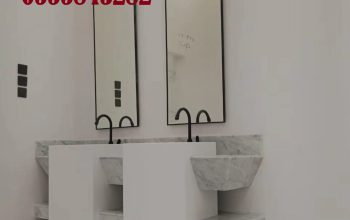 مغاسل رخام ، ديكورات حمامات فاخرة