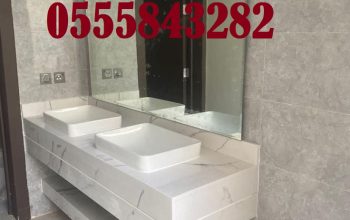 مغاسل رخام , ديكورات حمامات فاخرة