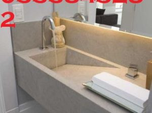 مغاسل رخام ، ديكورات حمامات فاخرة