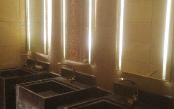 مغاسل رخام ، ديكورات حمامات فاخرة