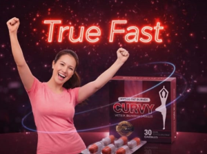 True Fast Curvy Fat Burner كبسولات كيرفي للتخسيس