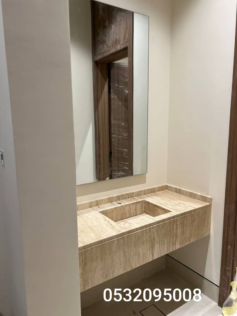 مغاسل رخام طبيعي