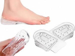 كعب سيليكون طبي داخلي لزيادة الطول 5 سم ولراحة الق