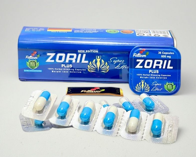 كبسولات ZORIL PLUS لإنقاص الوزن