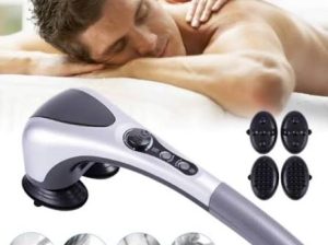 جهاز تدليك الجسم المزدوج – تدليك ساخن ومريح