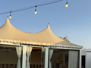 تنفيذ خيام واجهه زجاج في الرياض | بيوت شعر مودرن