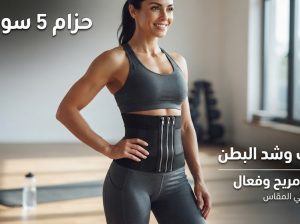 وداعاً للكرش فوراً مع حزام 5 سوستة